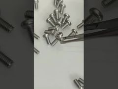 M2.5-0.45×6 عرض تفاصيل برغي صغير مستدير الرأس