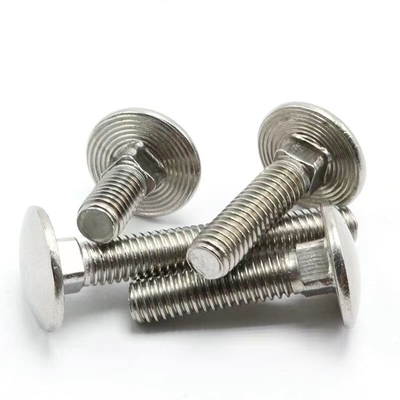 شراء SS جولة رئيس الفطر العنق مربع مسامير النقل DIN603 أو ISO8677 online manufacture