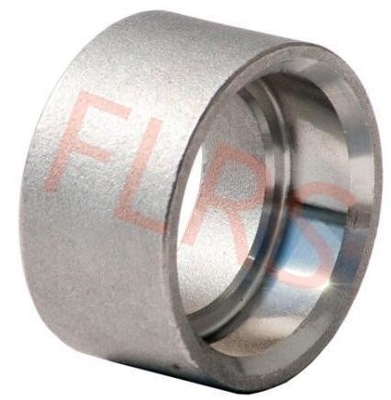 شراء فئة 6000 مقبس لحام مزورة نصف الفولاذ المقاوم للصدأ اقتران A182 F304L 316L online manufacture