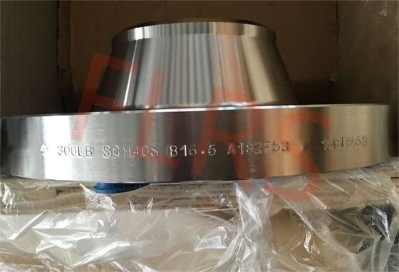 شراء A182 F53 / UNS S32750 لحام الرقبة ذو الوجه المرتفع شفة سوبر دوبلكس الفولاذ المقاوم للصدأ online manufacture