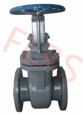 شراء DN150 البحرية المصبوب الصلب بوابة صمام شفة لبناء السفن JIS F7366 PN10 online manufacture