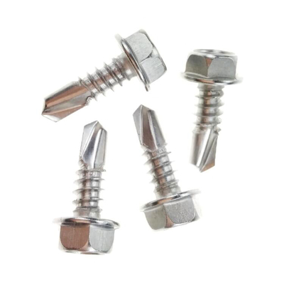 شراء رأس الغسالة الخيطية برغي الحفر الذاتي من الفولاذ المقاوم للصدأ محرك عرافة خارجي online manufacture