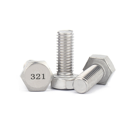 شراء UNC الخيط كامل الخيط هيكس رأس المسمار DIN933 في الفولاذ المقاوم للصدأ Austenitic 321 0Cr18Ni10Ti online manufacture