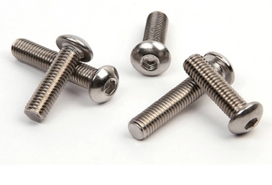 شراء المسمار الرئيسي للزرارة مع خيط ضخم متري ISO 7380 / ASME / ANSI B 18.3.4M online manufacture