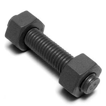 شراء ASTM A193 B7 محول استود C / W ASTM A194 2H محور هيكس ثقيل وغسالة مستديرة مسطحة مغلفة بالزنك online manufacture