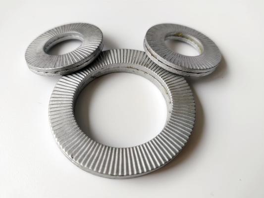 شراء Double Fold Self-locking Washer in Accordance with DIN 25201 Requirements（Steel/Stainless Steel） تصنيع عبر الإنترنت