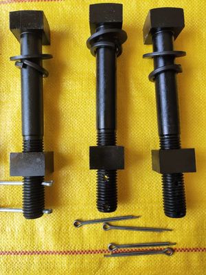 شراء الصف 6.8 للسكك الحديدية مزورة رأس مربع المسافة بولت online manufacture