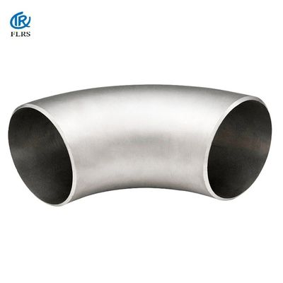 شراء دوبلكس الفولاذ المقاوم للصدأ A815 UNS S32750 / S31803 مواسير الكوع 45deg / 90deg لمصنع الغلايات online manufacture