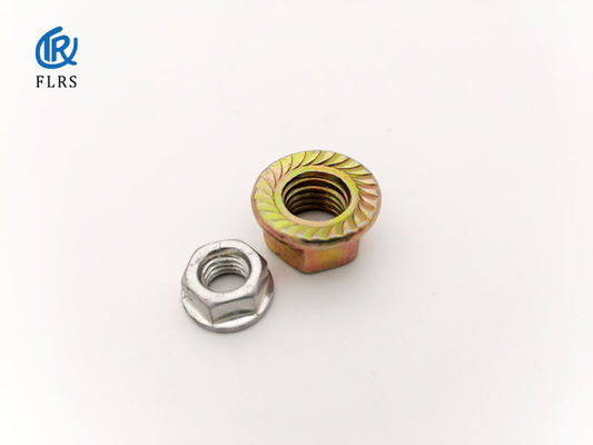 شراء Gr5 M6 Hex Head مسنن شفة قفل الجوز DIN6923 عادي النهاية online manufacture