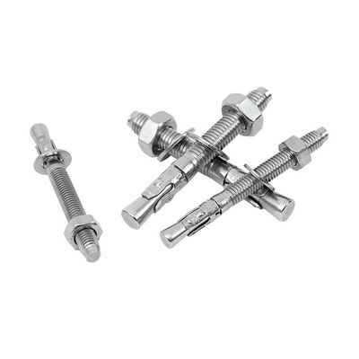 شراء عادي SS M10 M16 M24 إسفين مرساة الترباس / مرساة توسيع البراغي للخرسانة online manufacture