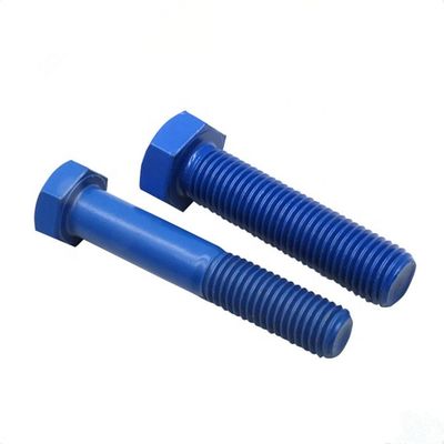 شراء M2-M52 ملون PTFE طلاء عرافة برغي رأس مع كامل / نصف UNC / مؤسسة الأمم المتحدة / BSW الموضوع online manufacture