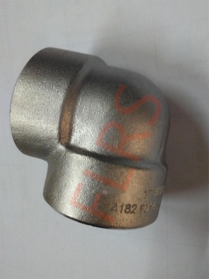 فئة 3000 أنبوب فولاذي مزور بزاوية 90 درجة كوع A182 F316L ASME B16.11