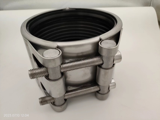 مصراع إصلاح تسرب الأنابيب الواحد DN150 مع SS304 NBR و NBR Liner