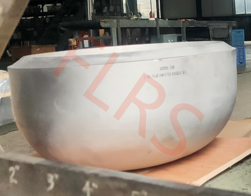 NACE MR0175 ASTM A403 WP316/316L الغطاء النهائي شبه البنفسجي من الفولاذ المقاوم للصدأ لخزانات الفولاذ