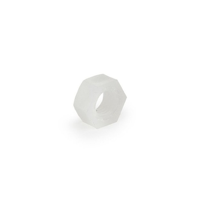 الخيط الخام PVDF Hex Nut مع معيار DIN / ISO للتطبيقات الصناعية