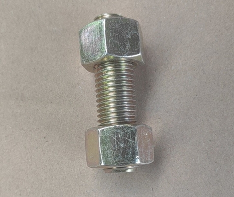 محول طلاء ثنائي اللون ASME A193 B16 مع محور هيكس A194 Gr. 7 / شريط خيط