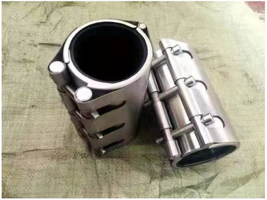 مشبك أنابيب واحد مع غطاء EPDM ومدى الضغط من 0.8-2.5 Mpa