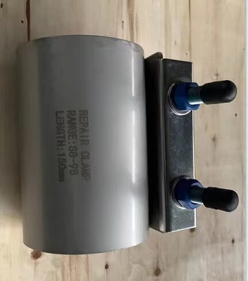 PN10-PN16 مشبك أنابيب الفولاذ المقاوم للصدأ تحت الضغط للأنابيب المستقيمة النوع SS304 EPDM/NBR