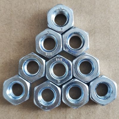 Galvanized M8 Hex Head Nut DIN 934 Coarse Thread Grade 8.8