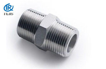جودة زيت غاز الكربون الصلب Npt الخيوط 6 "Hex Pipe Nipple / pipe fitting مصنع