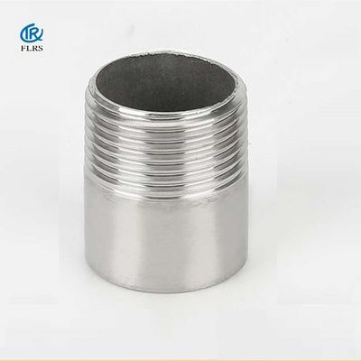 ASTM A733 ذكر الخيوط NPT PN10 TBE PBE النفط / المجلفن / الأنابيب الحلمة