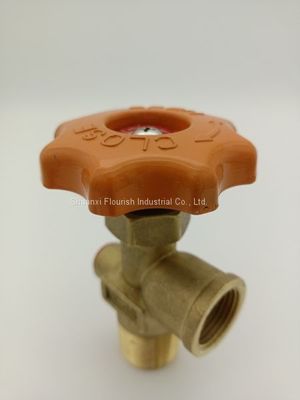 MTC Handwheel LPG غاز أسطوانة نحاسية صمام إرشاد إلى أمريكا الجنوبية