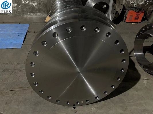 الكربون الصلب مزورة ASME B16.5 Blid Flange ASTM SA105 N + Fine Grain